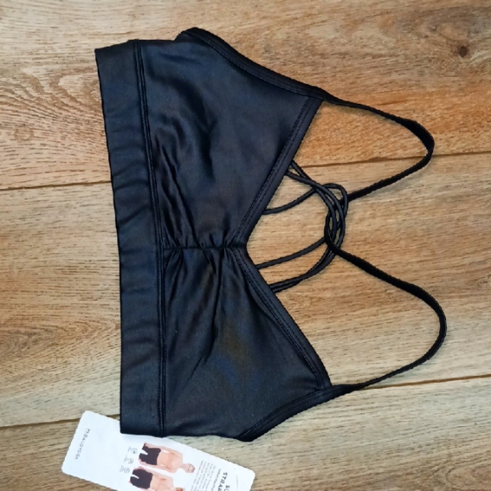 Black Strappy Bralette